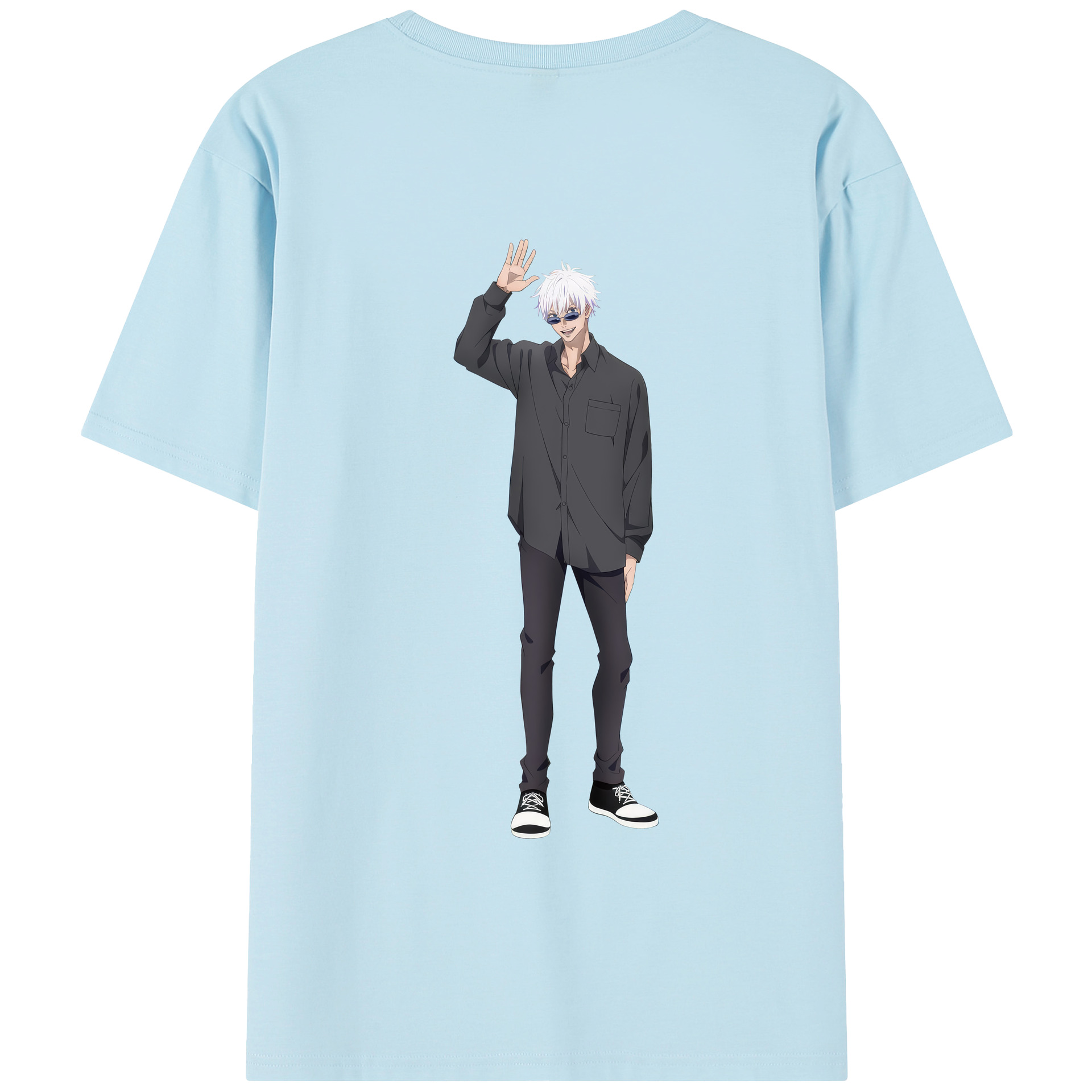 （画像用） 呪術廻戦 Jujutsu Kaisen 綿100％半袖Tシャツ（背面プリント）